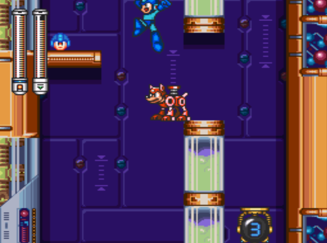 Mega Man 7 screenshot - Burst Man